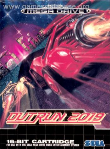 Cover OutRun 2019 for Genesis - Mega Drive